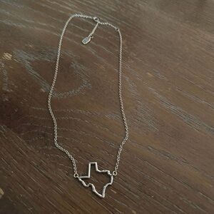 James Avery Silver Texas Necklace